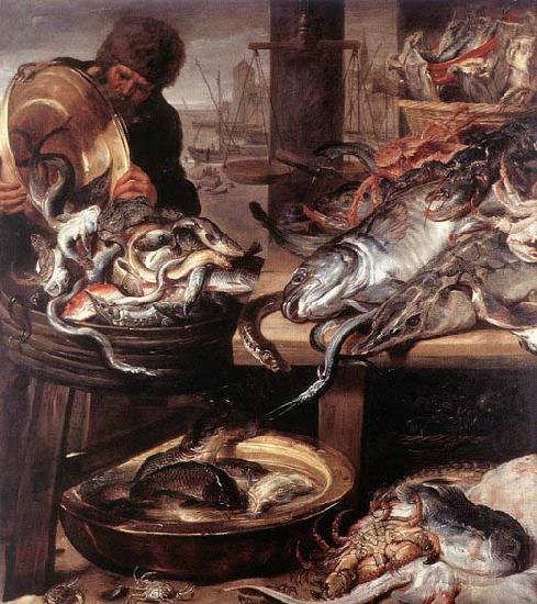 SNYDERS, Frans The Fishmonger china oil painting image